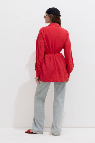 Modal Comfort Shirt Red