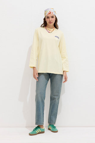 Long-Sleeve Printed T-Shirt Fruits