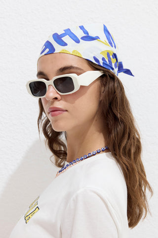 Desenli Pamuklu Atkı Doğa