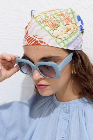 Desenli Pamuklu Atkı Yaz Rüyası