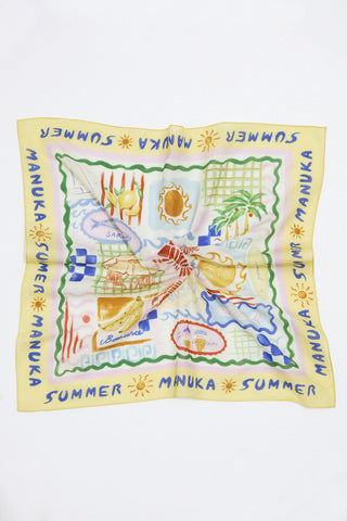 Desenli Pamuklu Atkı Yaz Rüyası