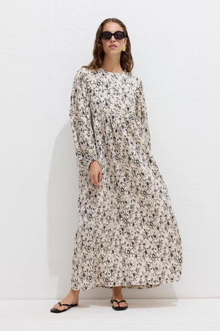 Patterned Cotton Dress