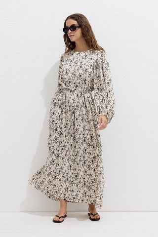 Patterned Cotton Dress