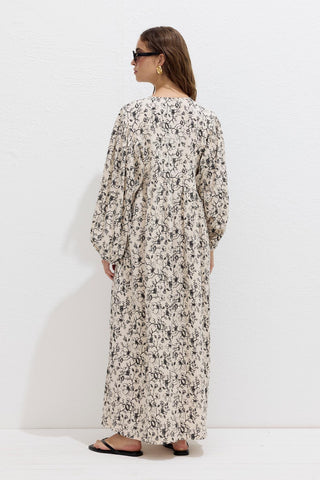 Patterned Cotton Dress Print