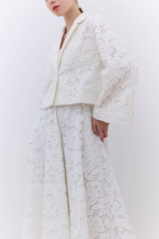 Limited Edition Lace Jacket Ecru