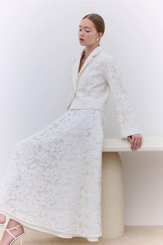 Limited Edition Lace Jacket Ecru