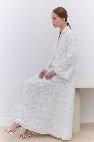 Limited Edition Lace Jacket Ecru