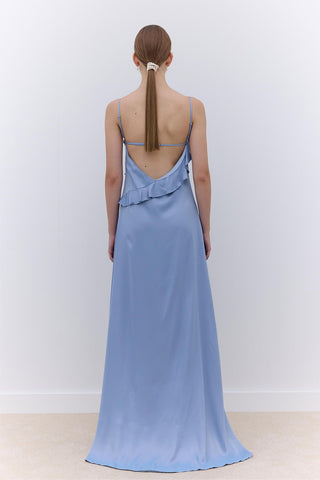 Rosalie Strappy Evening Dress Blue