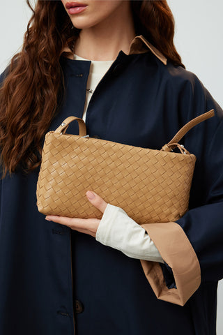 Milan Oversize Trench Coat Navy Blue