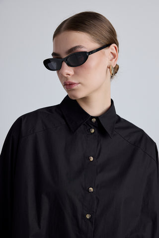 Premium Relaxed Shirt Black