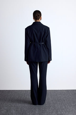 Klasik Blazer Lacivert