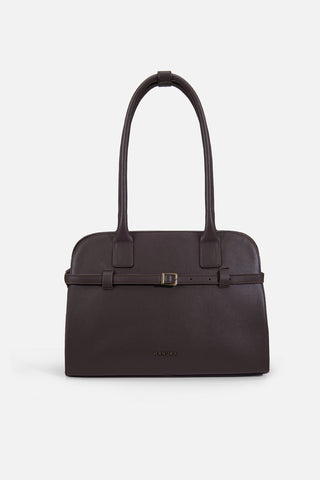 Medium Belted Bag Brown