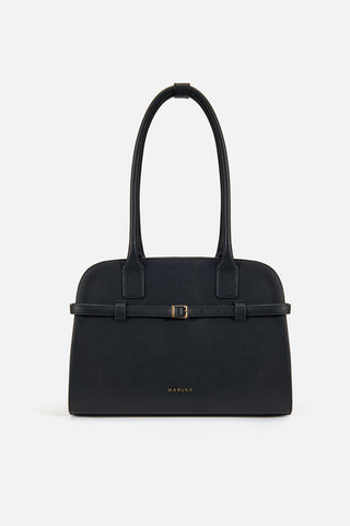 Medium Belted Bag Black