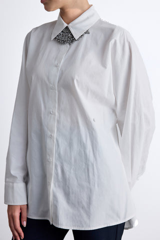 Adjustable Waist Shirt Ecru