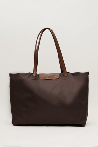 Mari Large Shopper Bag Dark Brown