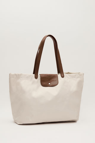 Mari Large Shopper Bag Beige