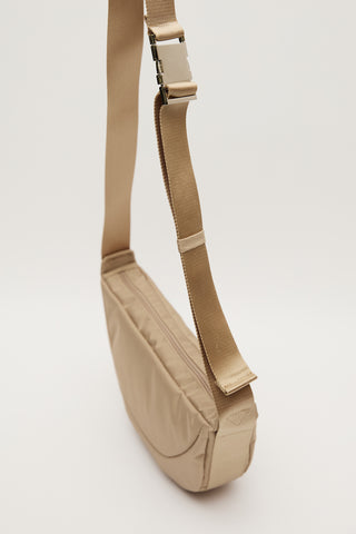 Lexa Metal Buckle Crossbody Bag Sand