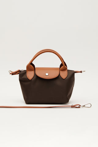 Mari Small Shopper Bag Dark Brown