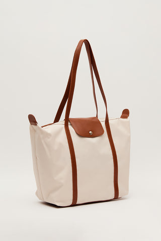 MARİ MEDIUM SHOPPER ÇANTA BEJ