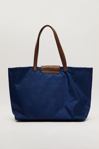 Mari Large Shopper Bag Navy Blue