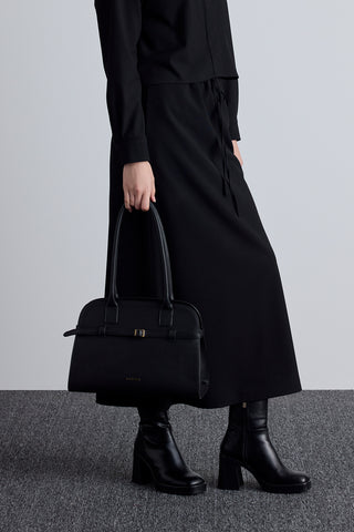 Medium Belted Bag Black