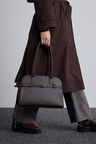 Medium Belted Bag Brown