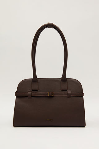 Medium Belted Bag Brown