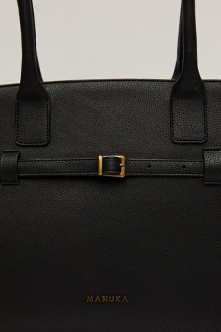 Medium Belted Bag Black