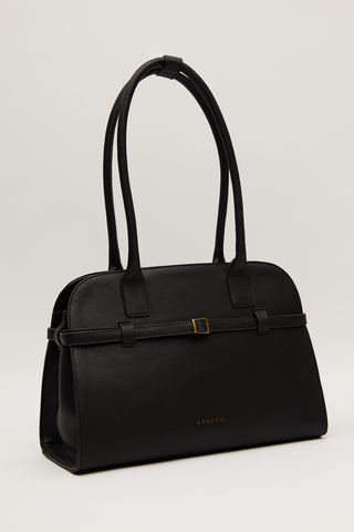 Medium Belted Bag Black