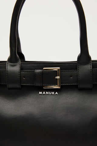 Bella Metal Tokalı Çanta Siyah