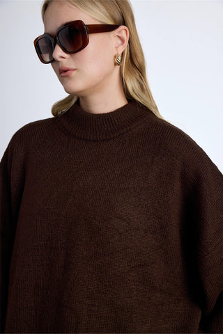 Ella Sweater Dark Brown