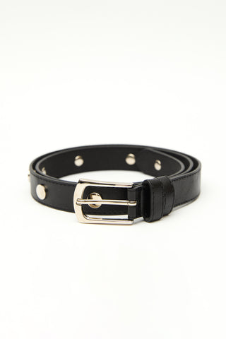 Metal Studded Belt Black