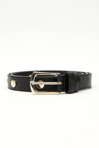 Metal Studded Belt Black