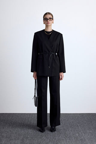 New Classical Pants Black