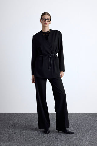 New Classical Pants Black