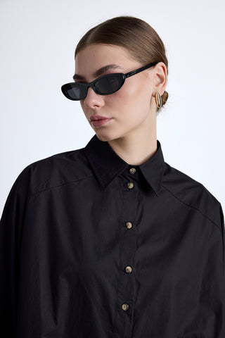 Premium Relaxed Shirt Black