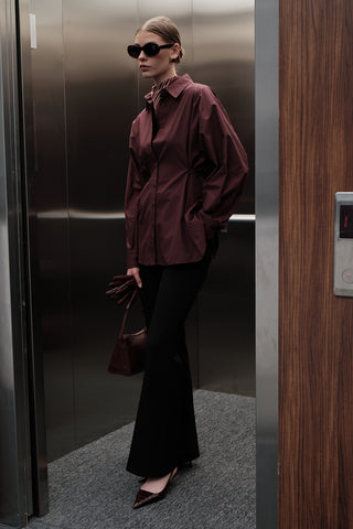 Flared Classic Pants Black