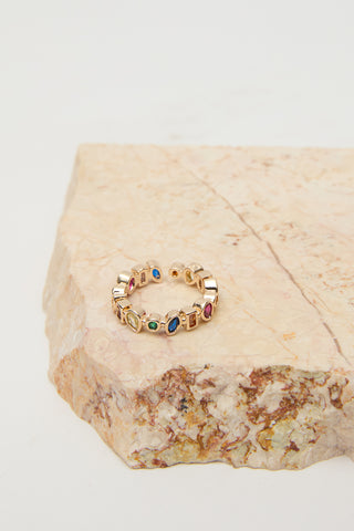 Geometric Ring Multi-Colored