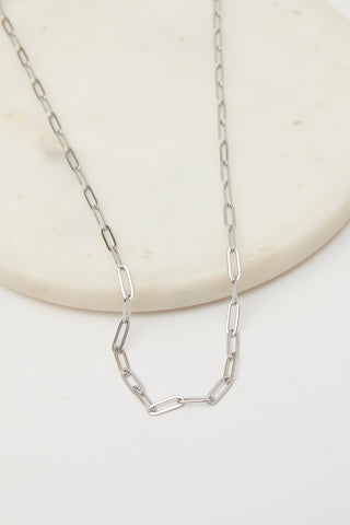 Delicate Chain Necklace Silver