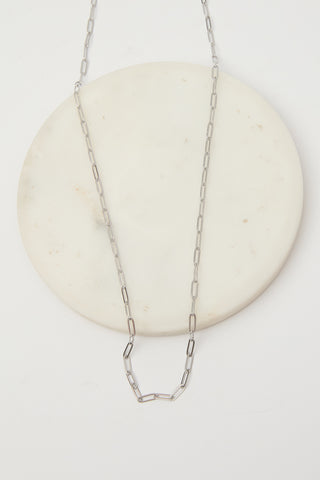 Delicate Chain Necklace Silver