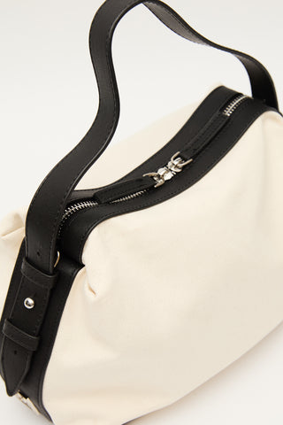 Natural Lexi Large Shopper Bag Black