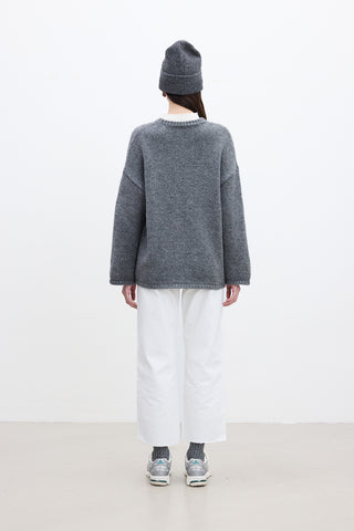 Oversized Sweater Anthracite