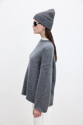 Oversized Sweater Anthracite