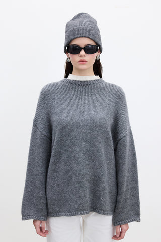 Oversized Sweater Anthracite