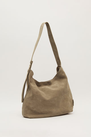 Maxi Suede Tote Bag Sand