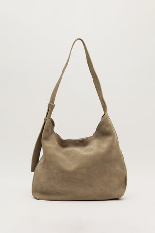 Maxi Suede Tote Bag Sand