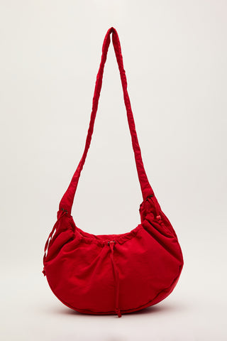 Enya Pocketed Crossbody Bag Red