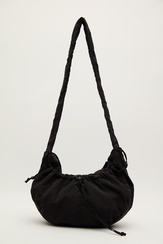 Enya Pocketed Crossbody Bag Black