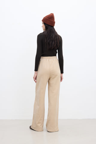 Basic Relaxed Trousers Camel