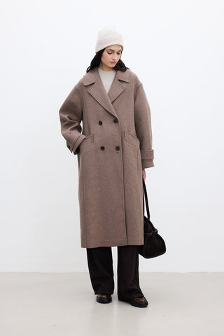 Italian Premium Cachet Coat Mink